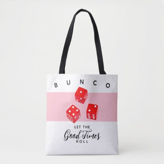 Bunco Game Night Canvas tas (Voorkant)
