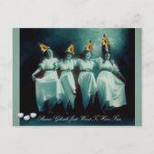 Bunco Ghouls wil gewoon plezier hebben uitnodigen Uitnodiging Briefkaart (Voorkant)