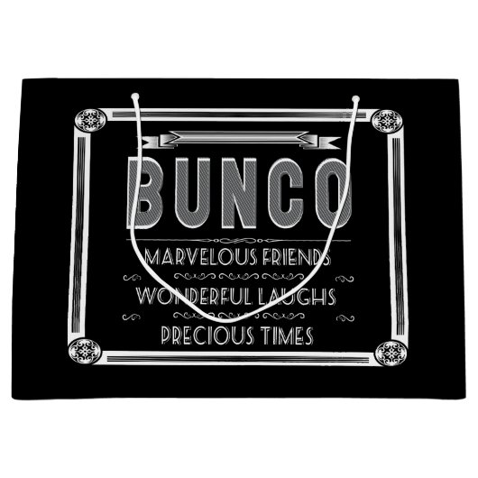 Bunco Gift Bag Groot Cadeauzakje (Voorkant)