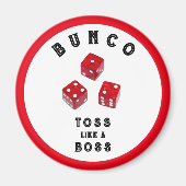 Bunco Gift Prizes Button Magneet (Voorkant)