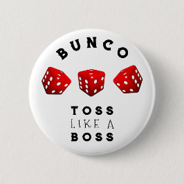 Bunco Gift Prizes Ronde Button 5,7 Cm