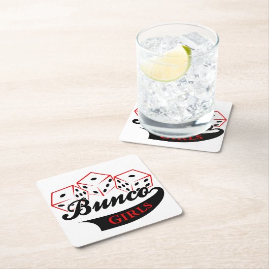 Bunco Girls Kartonnen Onderzetters (Insitu)