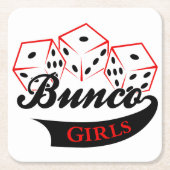 Bunco Girls Kartonnen Onderzetters (Voorkant)