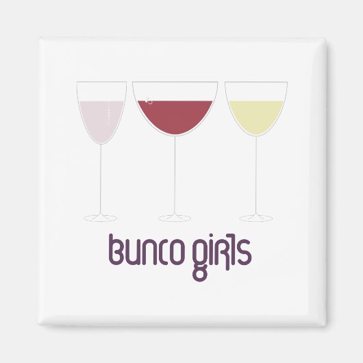 Bunco Girls Magneet (Voorkant)