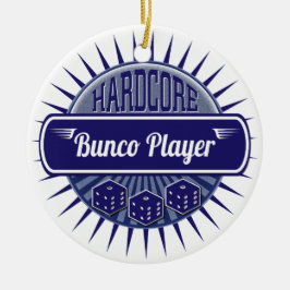 Bunco Girls Night Out Lucky Dice Keramisch Ornament