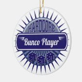 Bunco Girls Night Out Lucky Dice Keramisch Ornament (Links)