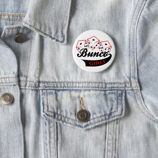 Bunco Girls Ronde Button 5,7 Cm (In situ)