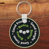 bunco goeie vrienden sleutelhanger (Voorkant)