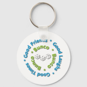 bunco goeie vrienden sleutelhanger