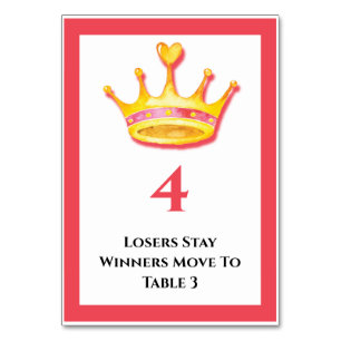 Bunco Gold Crown Tabel 4 van 5 Kaart