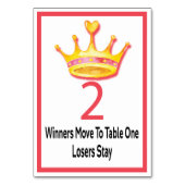 Bunco Gold Crown Table Kaart #2 (Achterkant)