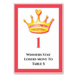 Bunco Gold Crown Table van 5 Kaart