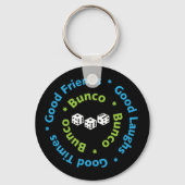 bunco good bevriezing dice sleutelhanger (Voorkant)