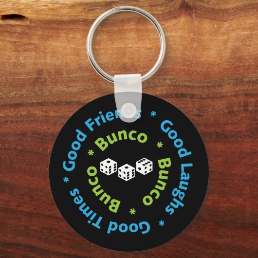 bunco good bevriezing dice sleutelhanger (Voorkant)