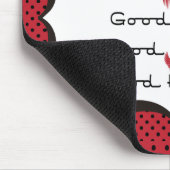 Bunco - Good Times, Laughs, Friends - Retro Heart Muismat (Hoek)