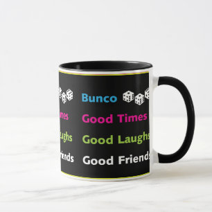 bunco good vrienden mok design
