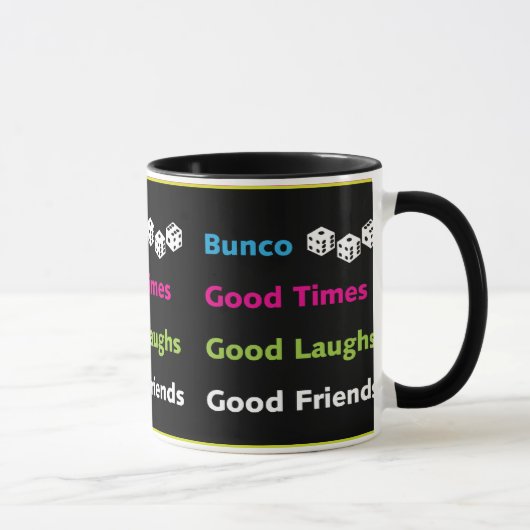bunco good vrienden mok design (Rechts)
