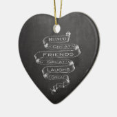 Bunco Great Friends Keramisch Ornament (Links)