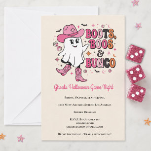 Bunco Halloween Meisjes Game Night Kaart