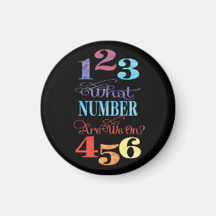 Bunco heeft gezegd wat voor nummer we hebben? magneet