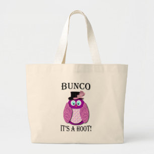 Bunco - Het is een Hoot" Grote Tote Bag