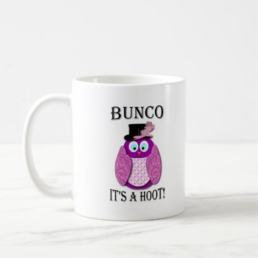 Bunco - Het is een Hoot" Koffiemok (Links)