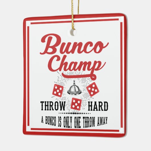Bunco Holiday Ornament - Champ (Links)