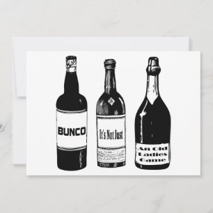 Bunco Invite Kaart