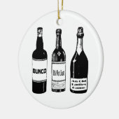 Bunco is niet alleen een oud damesspel keramisch ornament (Links)