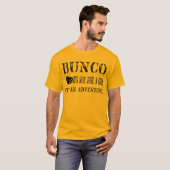 bunco is niet alleen een spel t-shirt (Voorkant volledig)