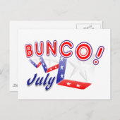 bunco july briefkaart (Voorkant / Achterkant)