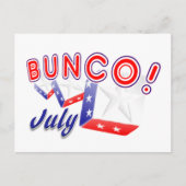 bunco july briefkaart (Voorkant)