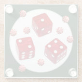 Bunco kerkerkeramisch Ornament Onderzetter Glazen Onderzetter (Achterkant)