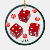 Bunco kerkerkeramische sierbloem keramisch ornament (Voorkant)