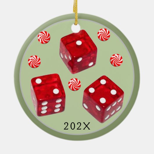 Bunco kerkerkeramische sierbloem keramisch ornament (Achterkant)