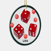 Bunco Kerst Keramiek Ornament (Rechts)