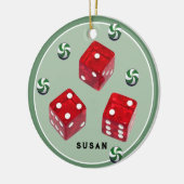 Bunco Kerst Keramische Versiering Keramisch Ornament (Links)