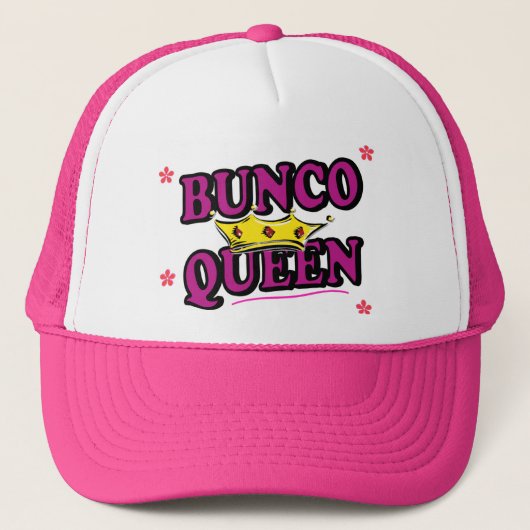 Bunco koningin trucker pet (Voorkant)