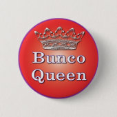 bunco koninginnenknop ronde button 5,7 cm (Voorkant)