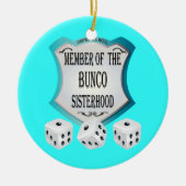 Bunco - lid van de bunco sisterhood ornament (Voorkant)