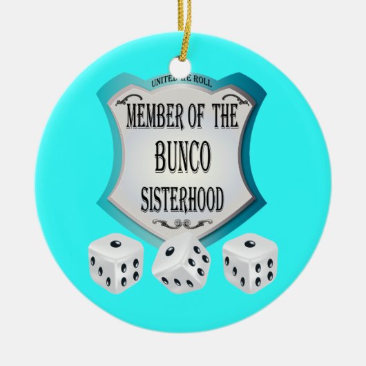 Bunco - lid van de bunco sisterhood ornament (Voorkant)
