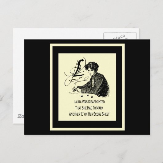 Bunco Loser Briefkaart (Voorkant / Achterkant)