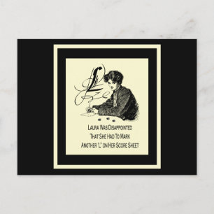 Bunco Loser Briefkaart