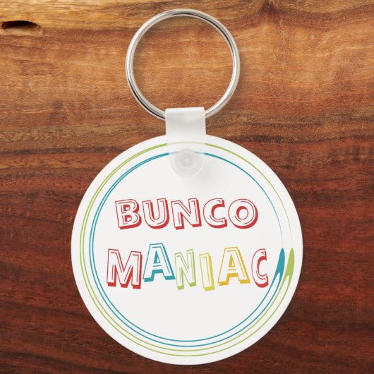 bunco maniak sleutelhanger (Voorkant)