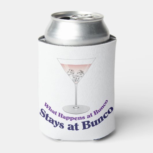 Bunco Martini Cocktail Blikjeskoeler (Blikje Voorkant)