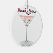 Bunco Martini Cocktail Keramisch Ornament (Rechts)