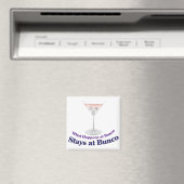 Bunco Martini Cocktail Magneet (Insitu (Vaatwasser))