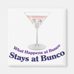 Bunco Martini Cocktail Magneet