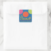 Bunco met Stippen Sticker (Tas)