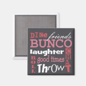 Bunco-metro-kunstontwerp op basis van kunstwerk magneet (Voorkant / Achterkant)